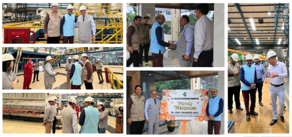 Consul General visited PT.Pacific Medan Industri at KIM 2, Medan on 31 July 2024 and met with the GM, Mr. Ali Sulaiman and Deputy GM Mr. Hassan Saeed.